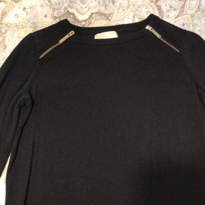 Michael Kors Black Pocket Sweater